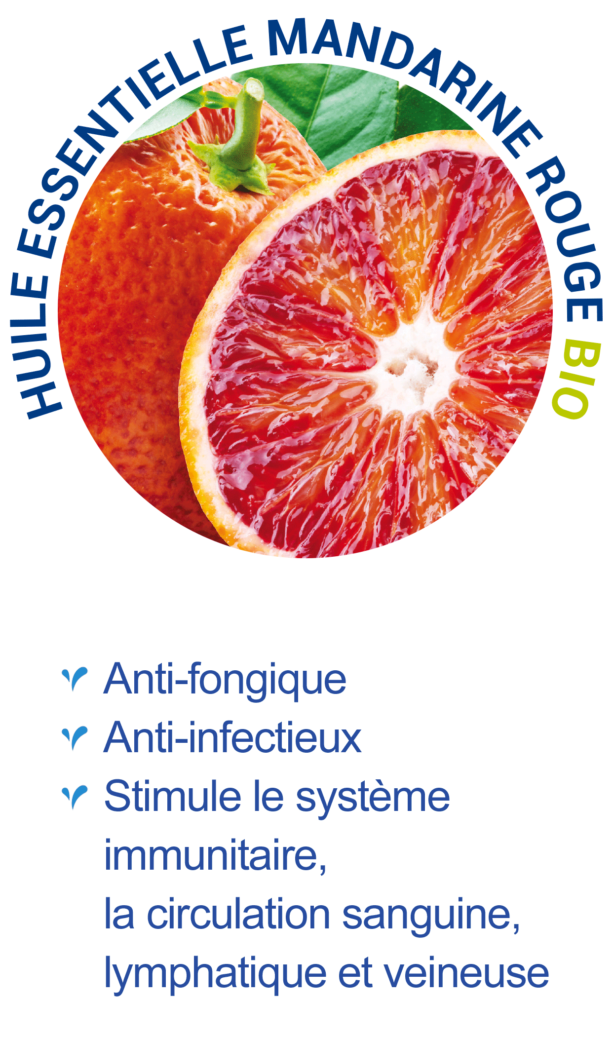 Huile essentielle de mandarine rouge